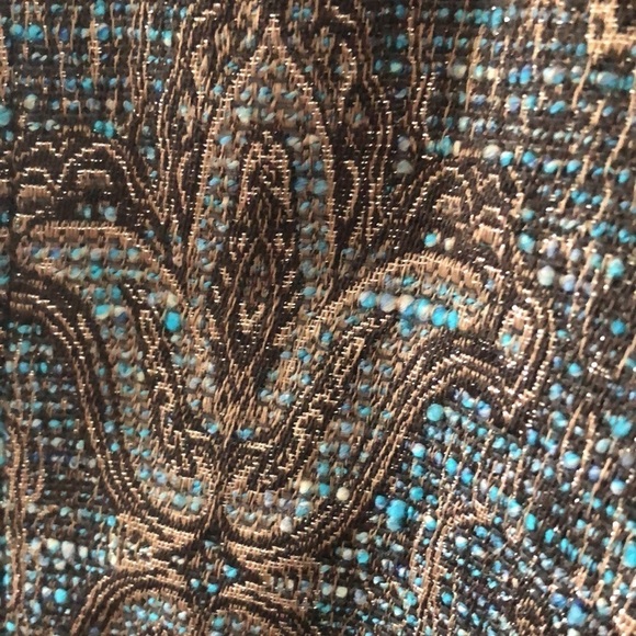 NEW VTG Harve Benard Tapestry Long Sleeve Y2K Career Suit Blazer Size 10P Jacket - Picture 13 of 16